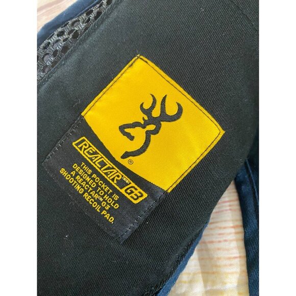 Browning Men's Right Trapper Nevy Blue Mesh Vest - Medium - Picture 12 of 14